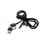 EXSYS EX-K1404 2-in-1 naar 3-in-1 USB-C/A naar USB-C/Micro B/Lightning nylon gevlochten multi-oplaad- en datakabel, 1,2m, zwart