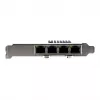 EXSYS EX-6083 PCIe x4 Gigabit Ethernet 4-poorts low-profile netwerkkaart
