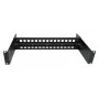 EXSYS DIN-rail rackmount kit, 2U, 19 inch, 35mm DIN-rail, zwart EX-6090