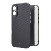 Black Rock Cover 360° glas voor Apple iPhone 16, echt carbon (00228085)