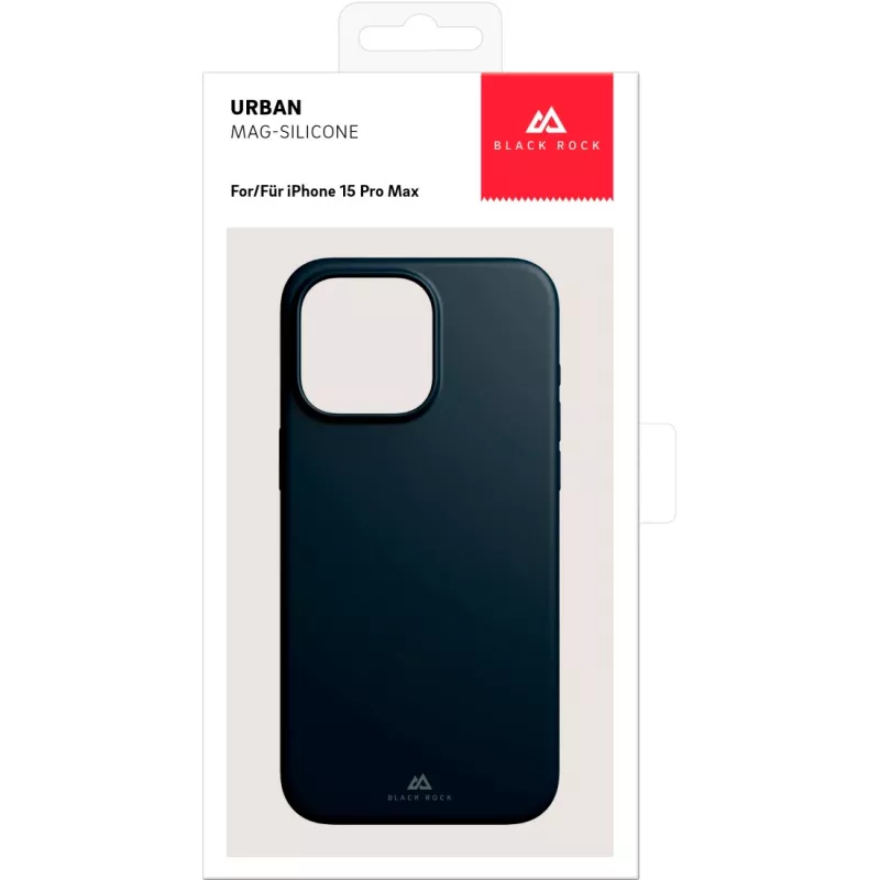 Black Rock Cover Mag Urban hoesje voor Apple iPhone 15 Pro Max, Midnight 00221291