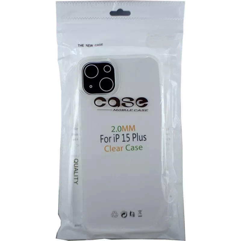 CYOO siliconenhoes voor Apple iPhone 15 Plus transparant (CY123233)