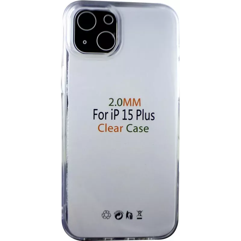 CYOO siliconenhoes voor Apple iPhone 15 Plus transparant (CY123233)