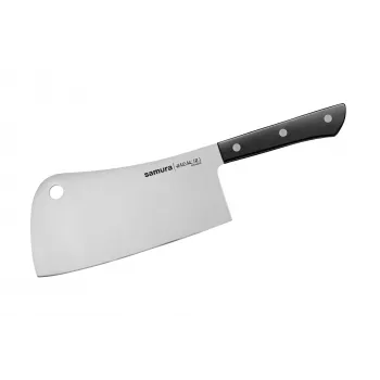 Samura Harakiri vleesbijl 180 mm AUS-8 roestvrij staal zwart