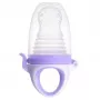 Kidsme Food Feeder Plus babyvoedingshulp vanaf 6 maanden, lavendel
