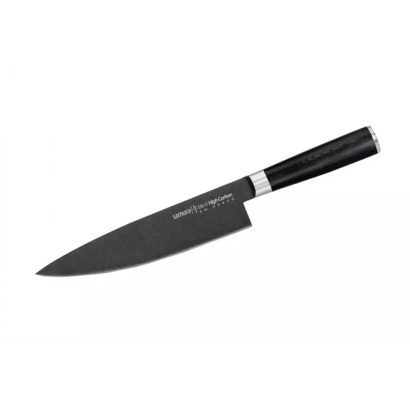 SAMURA 3-delige keukenmessenset, MO-V, Stonewash
