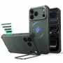 ESR Cyber Tough Kickstand MagSafe hoes voor iPhone 17 Pro Max / 18 Pro Max groen