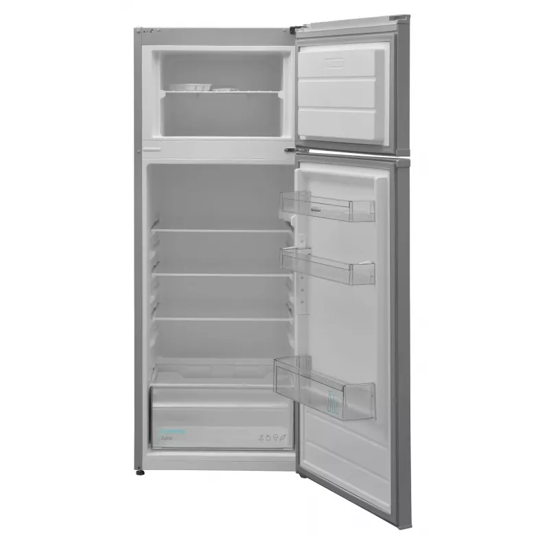 SHARP SJ-FTB01ITXSE-EU vrijstaande koel-vriescombinatie, 171 L, zilver