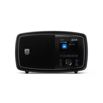 Philips Century draagbare radio, zwart
