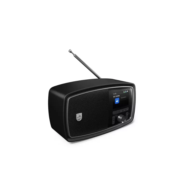 Philips Century draagbare radio, zwart