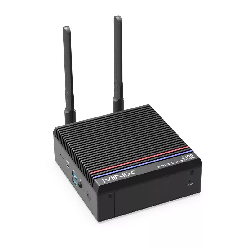 MINIX NEO Z300-0db ventilatorloze mini-pc Intel Core i3-N300 16GB RAM 512GB SSD Windows 11 Pro NEO Z300-0db (512GB)