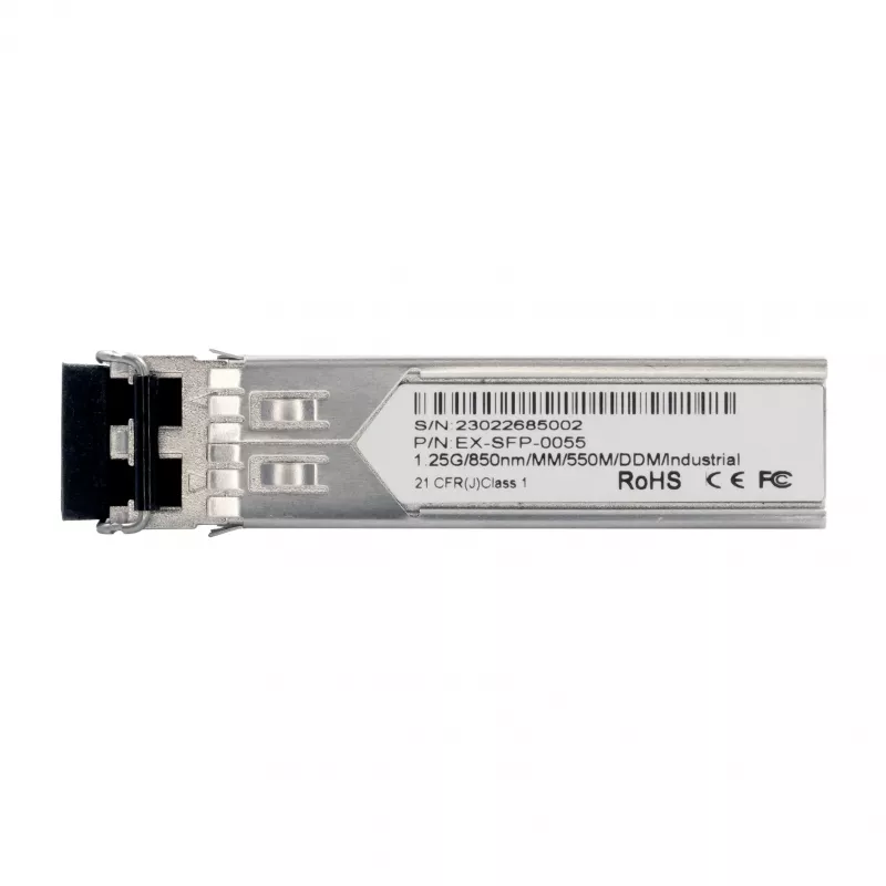 EXSYS EX-SFP-0055 SFP-transceiver LC duplex multimode 550m 1,25Gbps 850nm -40°C tot 80°C