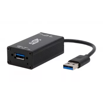 EXSYS EX-1501HMVS-A 1-poorts USB 3.2 Gen 1 industriële hub met 15KV ESD-overspanningsbeveiliging