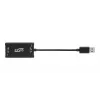 EXSYS EX-1501HMVS-A 1-poorts USB 3.2 Gen 1 industriële hub met 15KV ESD-overspanningsbeveiliging