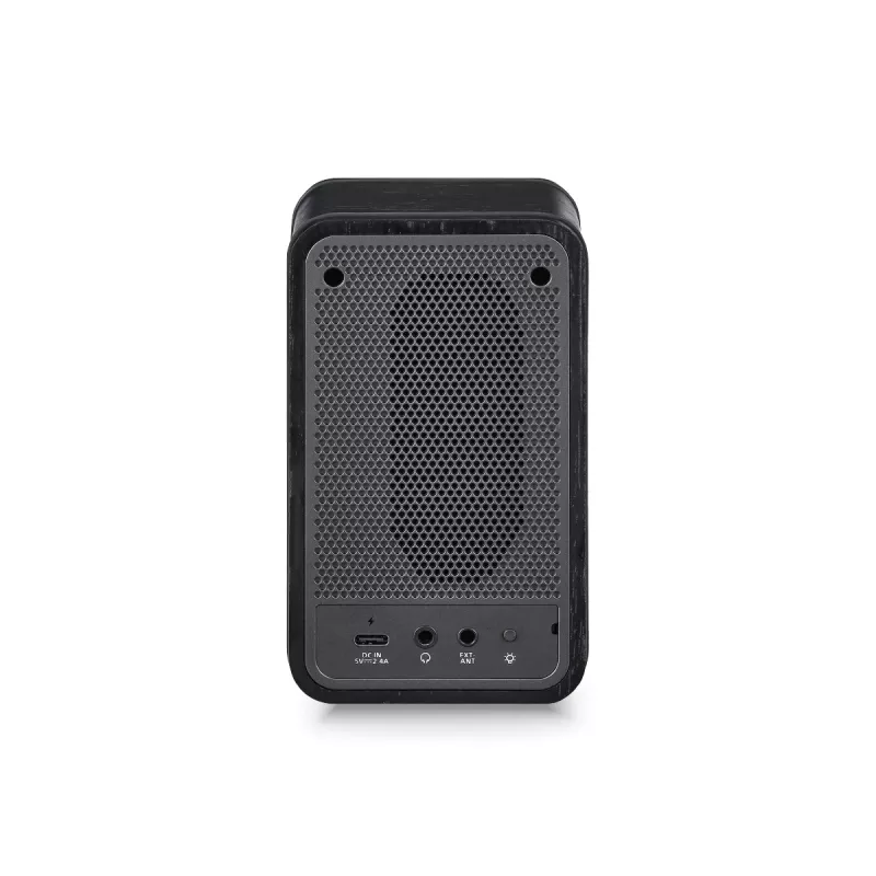 Sangean WR-9 draagbare FM/AM-radio massief hout Midnight Oak met Bluetooth 8W