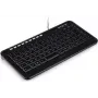 DSIT TB-602 Targus mini-toetsenbord met USB, USA/Nordic layout, voor 19 inch serverracks
