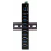 EXSYS EX-11290HMS USB 3.2 Gen 1 10-poorts hub met 12V/5A voeding