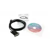 EXSYS EX-1311-2FT USB 2.0 naar RS-232 serieel adapter, DB9 bus, FTDI-chipset, industrieel temperatuurbereik