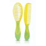 Kidsme baby haarborstel- en kammenset – zachte haren, BPA-vrij, ergonomisch, wit/grijs