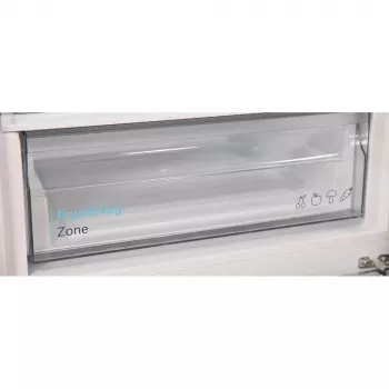 SHARP SJ-FTB03ITXLE-EU Vrijstaande koel-vriescombinatie, 242 L totaalvolume, 161 cm hoogte, RVS-look