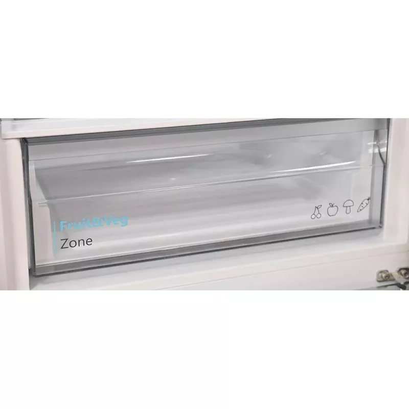 SHARP SJ-FTB03ITXLE-EU Vrijstaande koel-vriescombinatie, 242 L totaalvolume, 161 cm hoogte, RVS-look