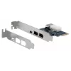 EXSYS EX-16600 PCI Express FireWire 1394a kaart met 3+1 aansluitingen (VIA)