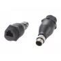 EXSYS EX-49504 M12 A-code 8-pin stekker naar RJ45 bus Industrial Ethernet adapter, IP67
