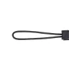 C.K Tools T8007 gereedschapsveiligheidskabel met D-ring en wartel, verstelbare lus, 5 kg max. belasting, 1,2 m, zwart/geel