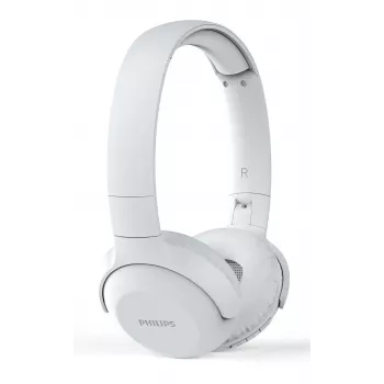 Philips UpBeat draadloze on-ear hoofdtelefoon met microfoon, wit