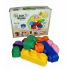 Gerardo's Toys GT3108 zachte bouwstenenset, 10 delen, EVA-schuim, veelkleurig