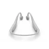 Philips TAK4607GY/00 draadloze open-ear koptelefoon voor kinderen, beengeleiding, IPX5, wit