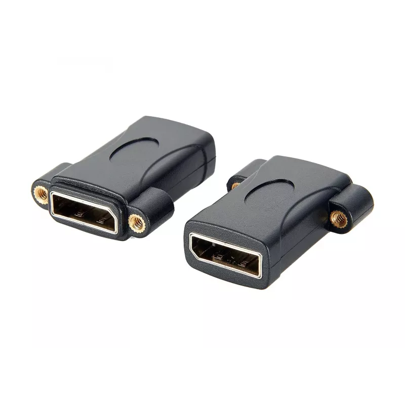 EXSYS EX-49304 panel-mount DisplayPort bus-naar-bus adapter, vastschroefbaar, 8K 60Hz