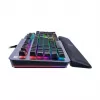 Thermaltake Argent K5 mechanisch gaming-toetsenbord - Cherry MX Speed Silver, RGB, Duitse layout