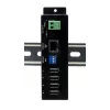 EXSYS EX-6003HMVS-POE-ON 4-poorts USB 2.0 via Gigabit Ethernet server met PoE, 15KV ESD-beveiliging