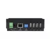 EXSYS EX-6003HMVS-POE-ON 4-poorts USB 2.0 via Gigabit Ethernet server met PoE, 15KV ESD-beveiliging