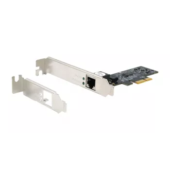 EXSYS 5 Gigabit Ethernet PCIe x1 netwerkkaart, Realtek RTL8126, RJ45, low profile EX-60151