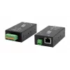 EXSYS EX-6131-2 industriële Ethernet-naar-serieel device server, RS-232/422/485, DIN-rail- en wandmontage