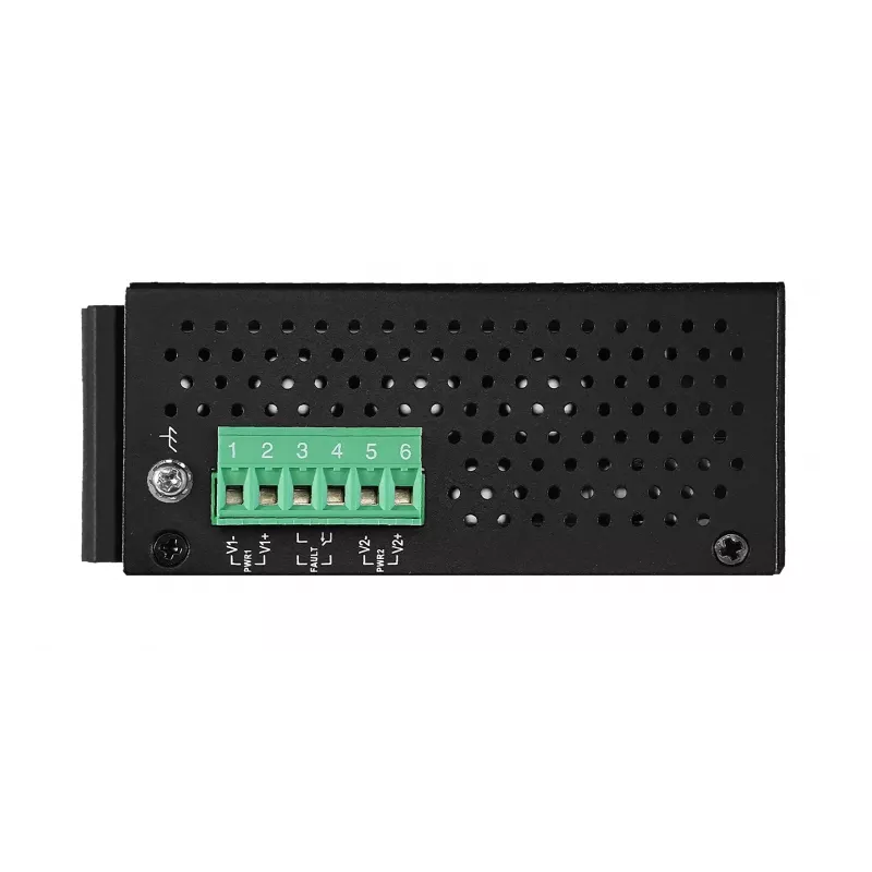 EXSYS EX-6226POE industriële 8-poorts Gigabit PoE+ switch, 12-36VDC, DIN-rail