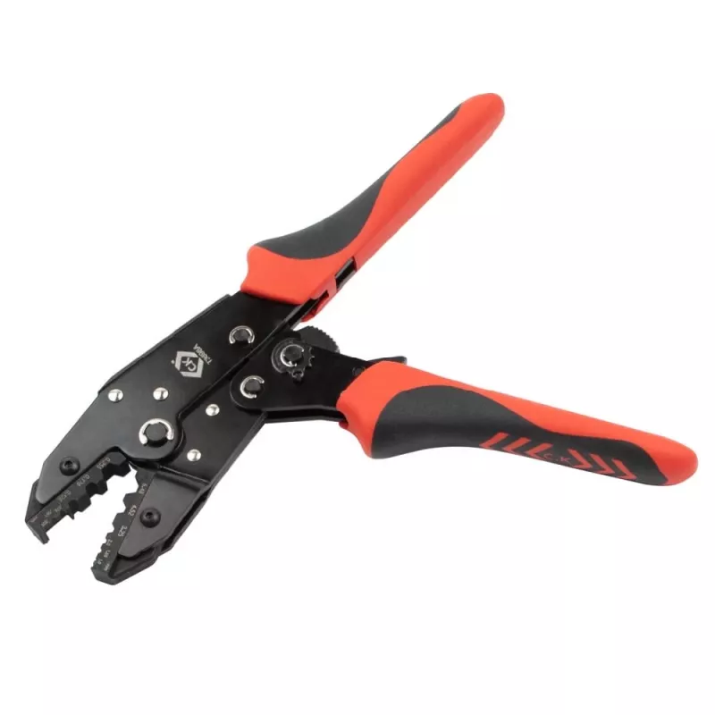C.K Tools T3698A ratel-krimptang voor BNC- en TNC-coaxiale stekkers