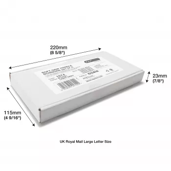 Rapesco Soft Grip schaar-set, 4 delen, roestvrijstalen bladen, zwart/grijs 1574