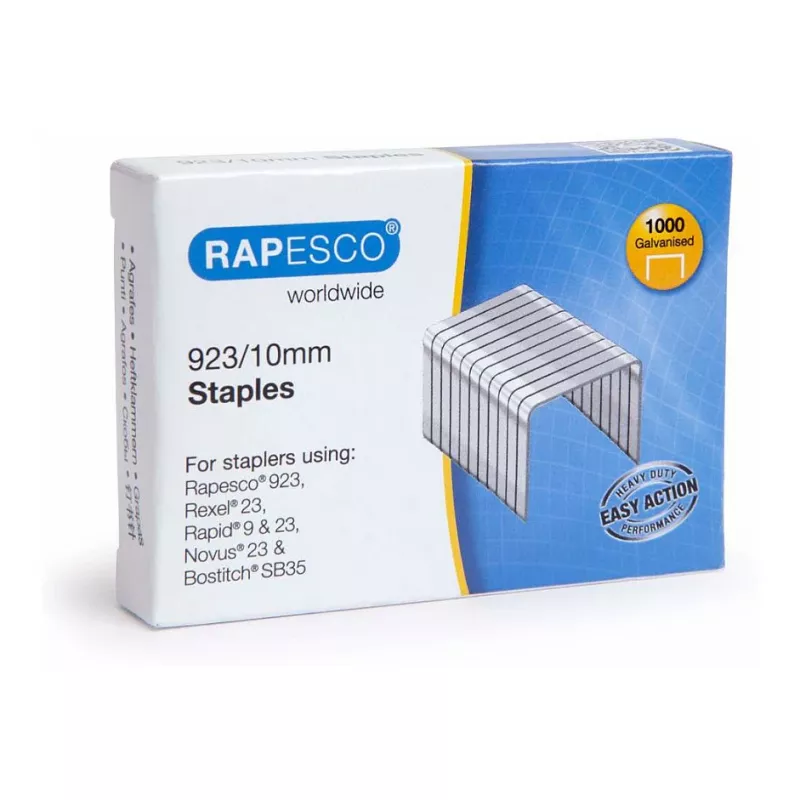 Rapesco Germ-Savvy ECO HD-100 tacker, 20 bladen, zwart 1307