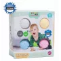 Gerardo's Toys GT7710 baby-massage- en sensorische ballen set, 4 stuks, verschillende texturen en kleuren, vanaf 6 maanden