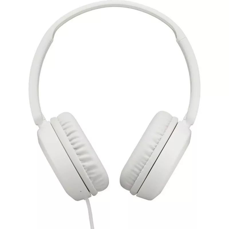JVC bedrade in-ear oordopjes met microfoon, wit
