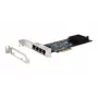 EXSYS Quad 5 Gigabit Ethernet PCIe x4 kaart (Realtek RTL8126) EX-60154