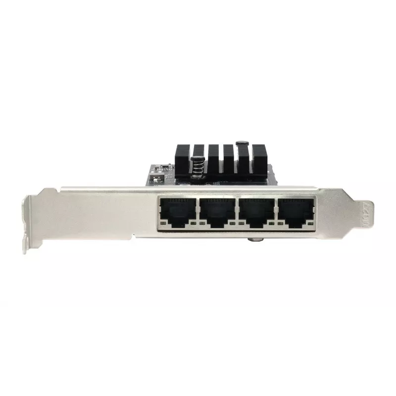 EXSYS Quad 5 Gigabit Ethernet PCIe x4 kaart (Realtek RTL8126) EX-60154