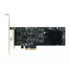 EXSYS Quad 5 Gigabit Ethernet PCIe x4 kaart (Realtek RTL8126) EX-60154