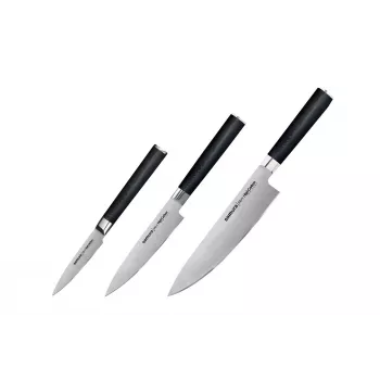 SAMURA MO-V 3-delige keukenmessenset