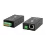 EXSYS EX-6131-2POE PoE naar RS-232 & RS-422/485 seriële device server met DIN-rail- en wandmontageset