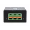EXSYS EX-6131-2POE PoE naar RS-232 & RS-422/485 seriële device server met DIN-rail- en wandmontageset