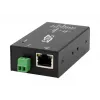EXSYS EX-6131-2POE PoE naar RS-232 & RS-422/485 seriële device server met DIN-rail- en wandmontageset